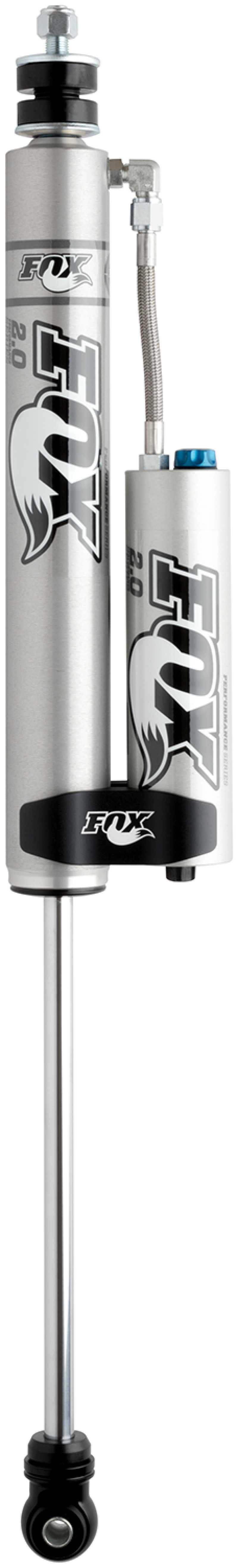 Fox 05+ Ford SD 2.0 Perf Series 9.6in. Smooth Body Remote Res. Front Shock w/CD Adj. / 2-3.5in. Lift 