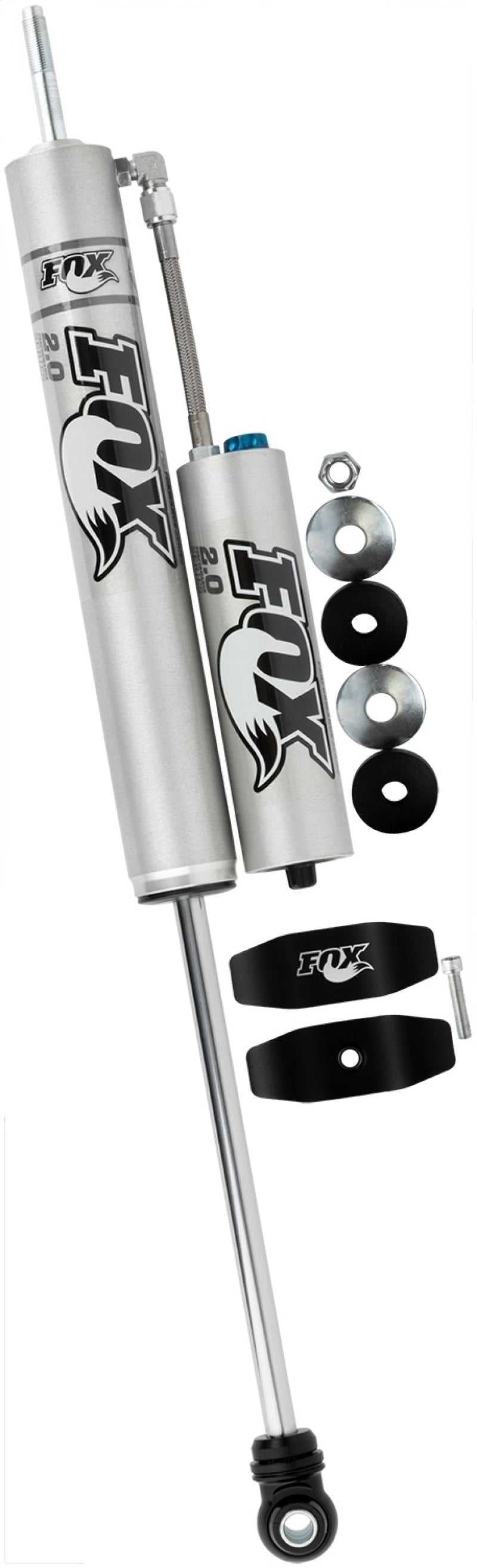 Fox 05+ Ford SD 2.0 Performance Series 11.1in. Smooth Body R/R Front Shock w/CD Adj. / 5.5-7in. Lift 