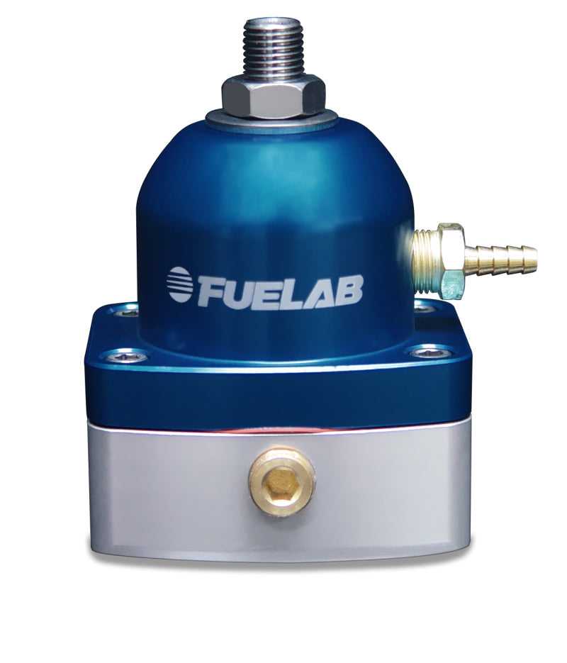 Fuelab Fuelab 515 EFI Adjustable FPR 25-90 PSI (2) -6AN In (1) -6AN Return - Blue