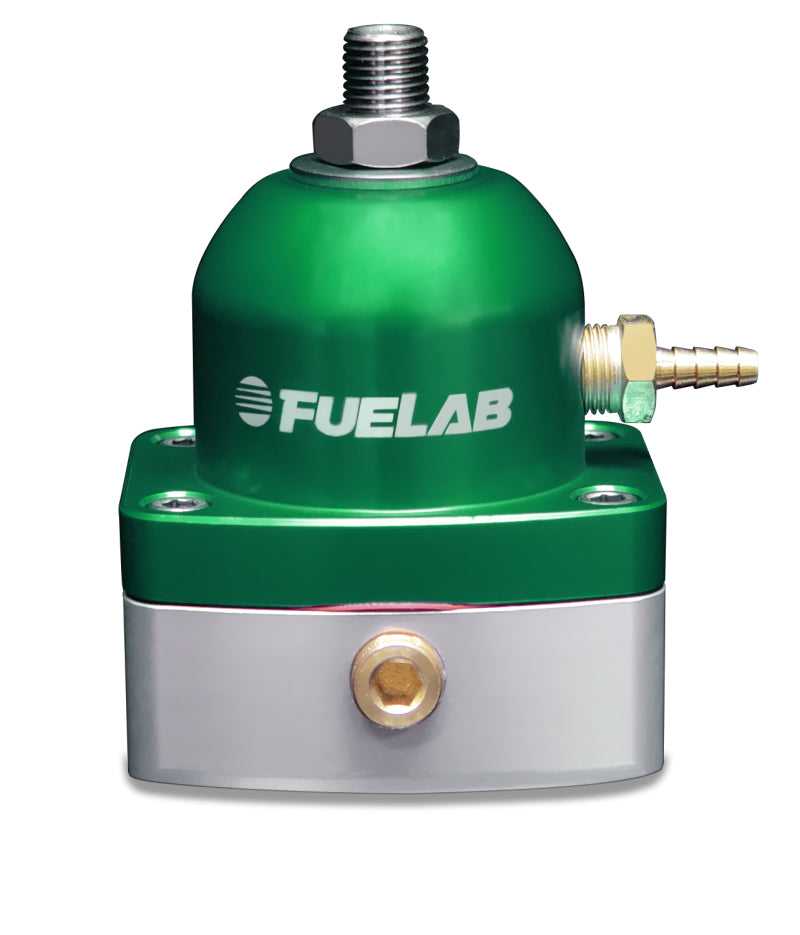 Fuelab Fuelab 515 EFI Adjustable FPR 25-90 PSI (2) -6AN In (1) -6AN Return - Green