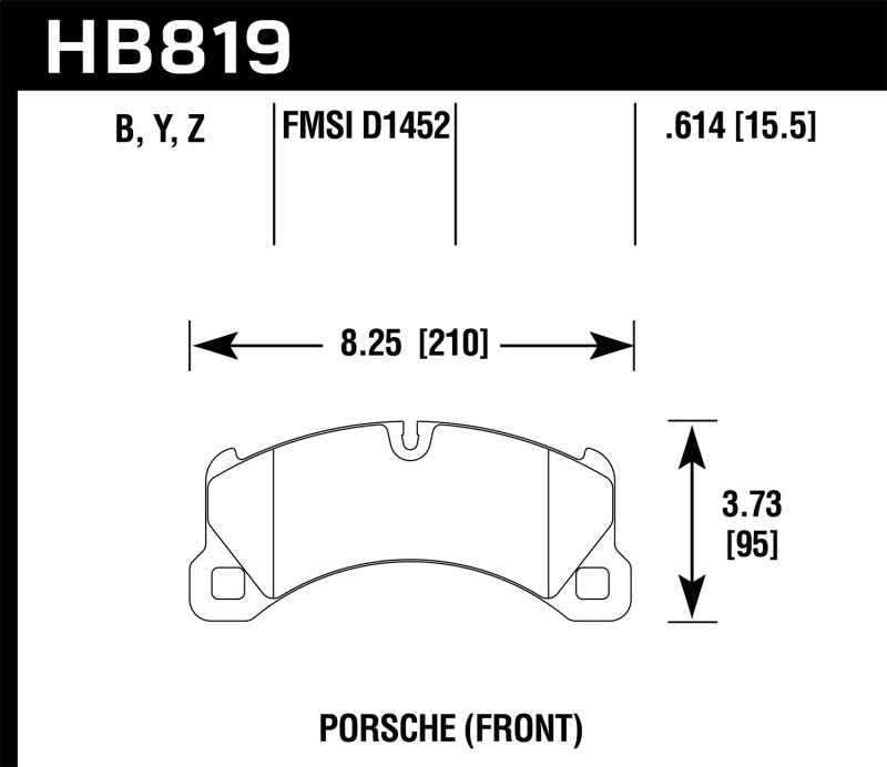 Hawk Performance HB819B.614