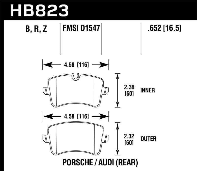 Hawk Performance HB823Z.652