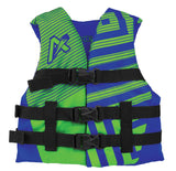 30081-03-A-BLLG Airhead Airhead Trend Vest Blue / Green Y