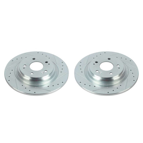 JBR1781XPR Powerstop Drilledslotted Rotor Pair