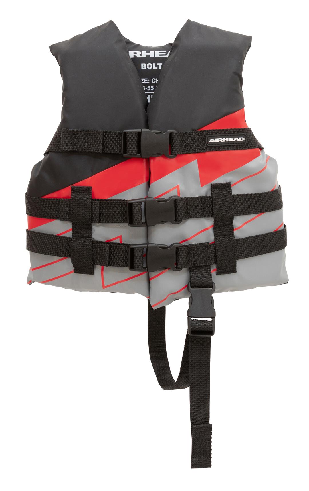 30084-02-A-BR Airhead Airhead Bolt 4-Buckle Life Vest - C