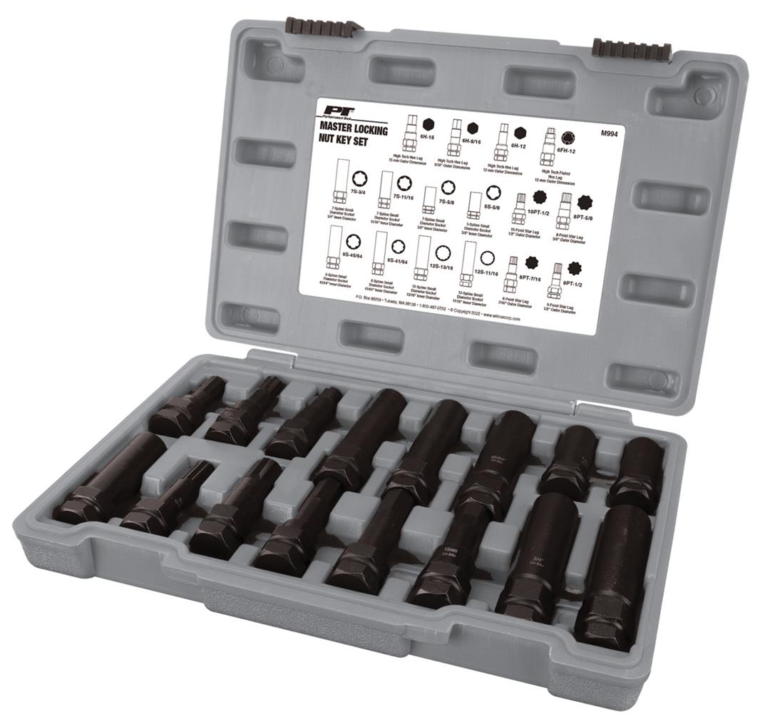 M994 Perform Tool Locking Lug Nut Master Key Set - Essential for RV, Automotive, Powersports, off-road, marine, exterior, truck accessories, interior, truck bed, RV parts, Wheel and Tire Accessories, AVADA - Best Sellers, Must Haves