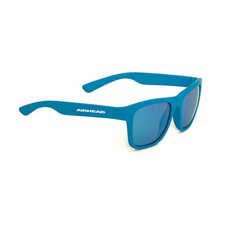 Classic aqua Airhead floatable sunglasses with UV protection and durable construction.