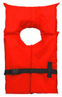 20000-02-A-RD Airhead Type II Keyhole Life Vest, high-quality, durable red safety gear for water activities.