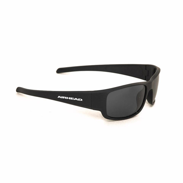 Black AHFS-S104 Airhead Float Sunglass Sport, floatable, impact-resistant lenses, sporty design.