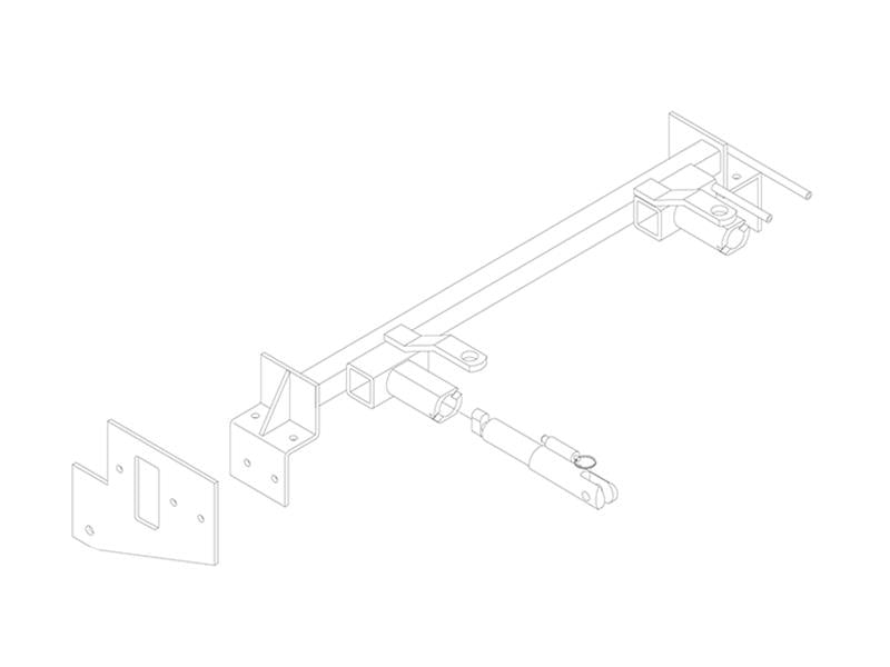 BX3758 Blue Ox Base Plate Toyota 4-Runn