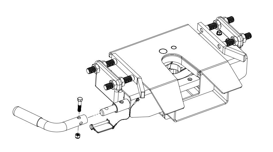 6081 Demco RV Fifth Wheel Trailer Hitch Head Double Pivot Head