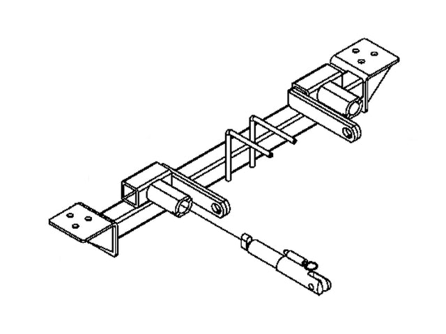 BX2194 Blue Ox Base Plate Ford F-250 S.