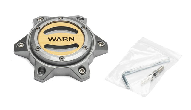 104482 Warn Replacement Center Cap Gry/Gld