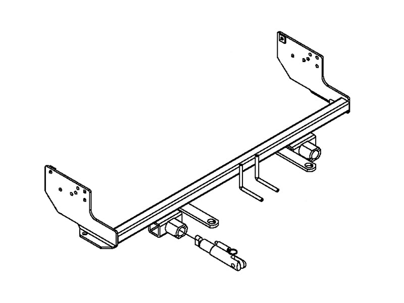 BX2323 Blue Ox Base Plate Hyundai Accen