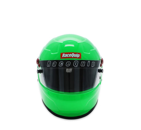 Racequip Pro20 SA2020 Flo Green Large Helmet offers top-notch protection, stylish design, and comfort for RV, automotive, powersports, off-road, marine, exterior, truck accessories, interior, truck bed, RV parts enthusiasts, , Helmets, AVADA - Best Sellers, Must Haves