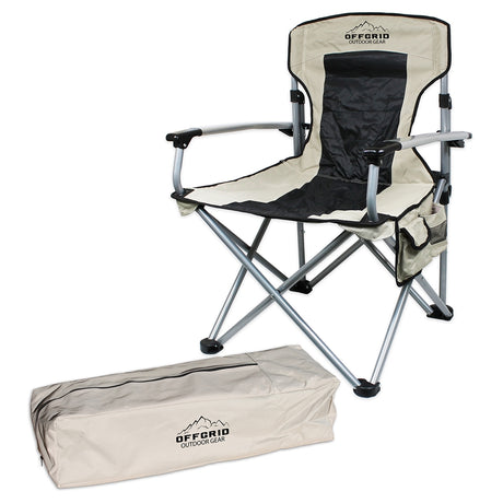 100000-130200 Raptor Heavy Duty Folding Camping Chair W/