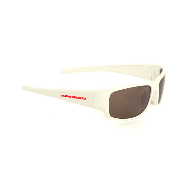 AHFS-S101 Airhead Float Sunglass Sport White floating, UV protection, durable sporty white sunglasse