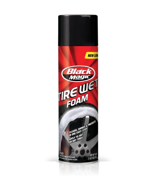 800002220 Rain X Black Magic Tire Wet Foam 18Oz