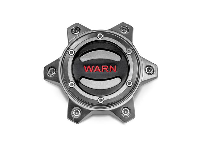 104484 Warn Optional Center Cap Gry/Red