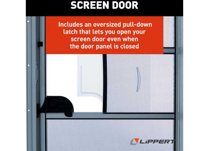 Lippert V000040165 RV Entry Right Hand Door with Radius Entry 28 In. X 72 In. - RV and Auto Parts