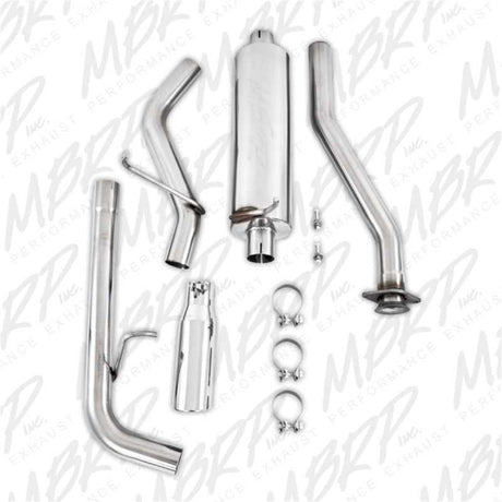 MBRP 04-10 Chevy/GMC Colorado/Canyon 2.8L/2.9L/3.5L/3.7L Cat Back Single Side - RV and Auto Parts