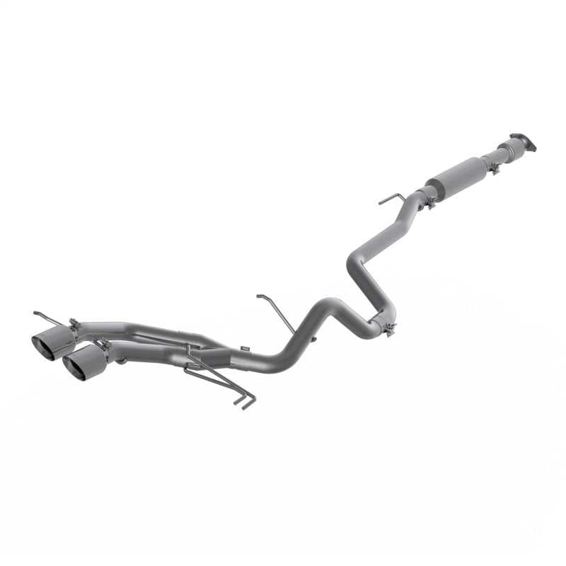 MBRP MBRP 13-18 Hyundai Veloster Turbo 2.5in T304 w/ 4in. OD Tips - Cat Back Dual Exit