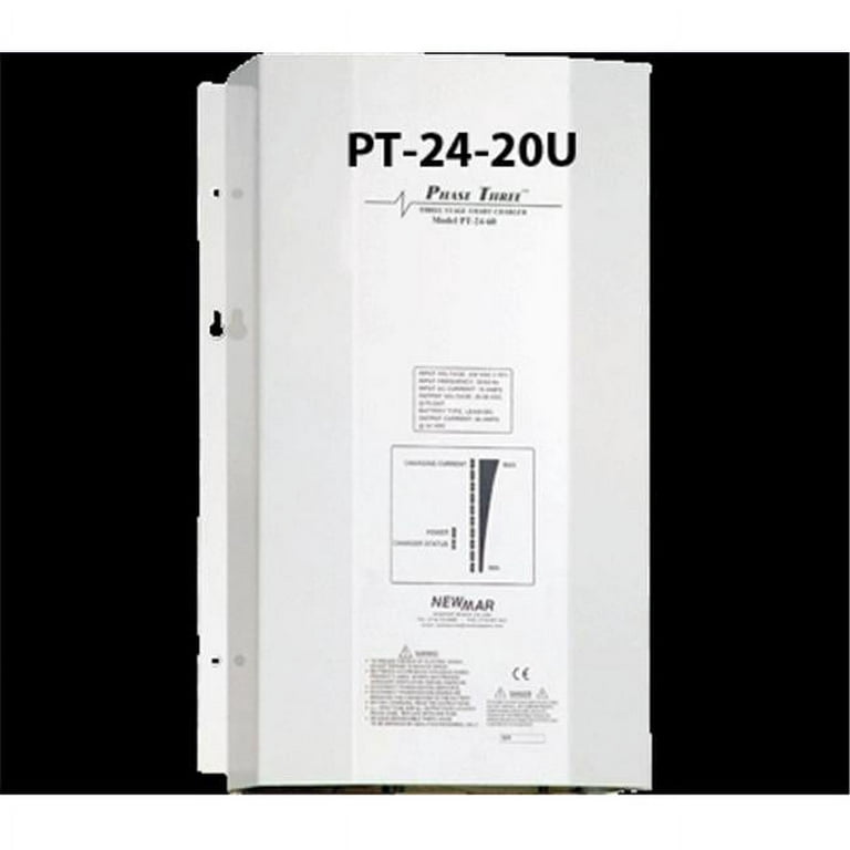 Newmar PT-24-20U Phase 3 24V 20A 3 Bank Battery Charger