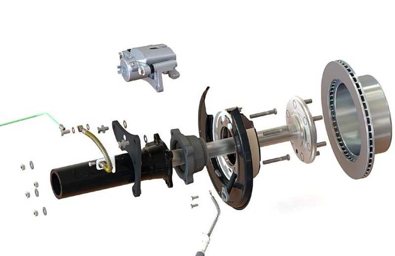 Pedders Pedders 05-20 Toyota Tacoma Rear Brake Conversion Kit w/ 6 Lug Rear