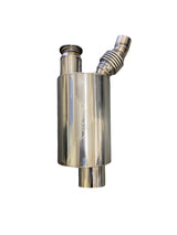 132-159 Straightline Lightweight Muffler Stainless