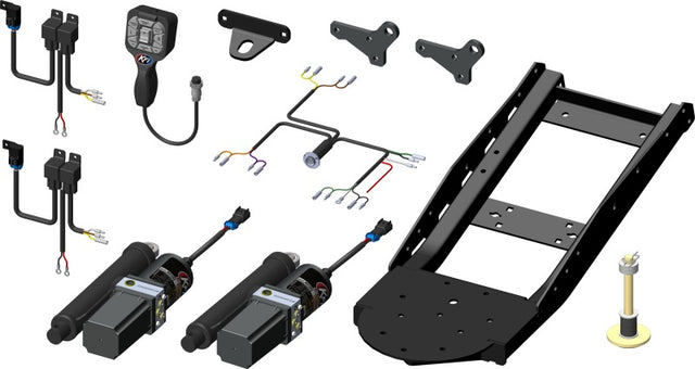 KFI V-Plow Actuator Tube Kit w/ Hand Remote - KFI