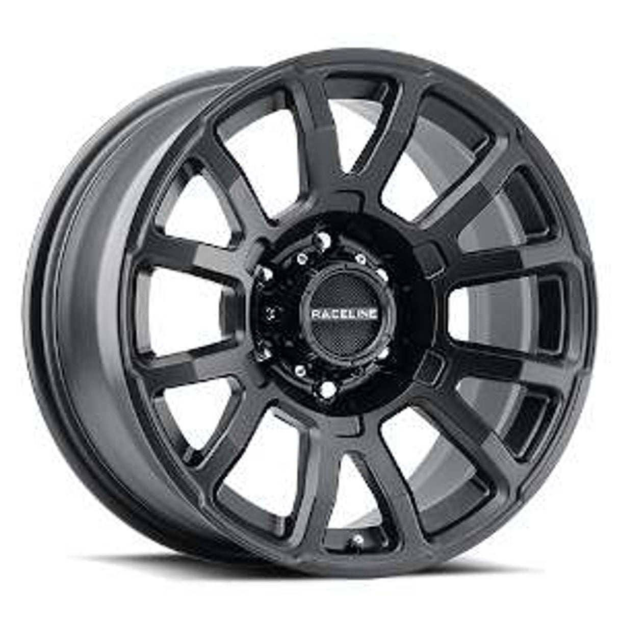 950B-89050+18 Raceline Gauge Satin Black 18X9 5X127 +18Mm