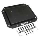 Westin 21-25 Ford Bronco (Excl. Sport) Spare Tire Delete Plate - Tex. Blk - Westin