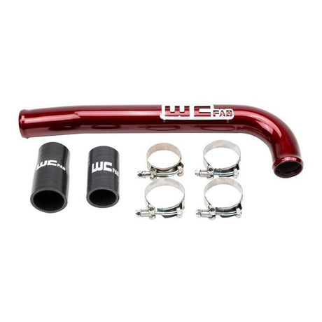 Wehrli WCF100678-RED Wehrli 03-09 Dodge 5.9L/6.7L Cummins (Non-Twin CP3) Upper Coolant Pipe - WCFab Red