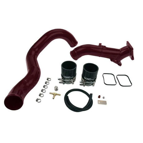 Wehrli WCF100693-GB Wehrli 01-04 Chevrolet 6.6L LB7 Duramax 3in Y-Bridge Kit - Gloss Black