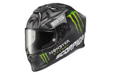 Exo R1 Air Helmet Quartararo Monster Energy Silver Md