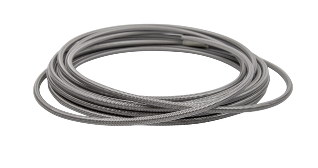 Goodridge -03AN Clear Stainless Steel Hose - 25ft - Goodridge