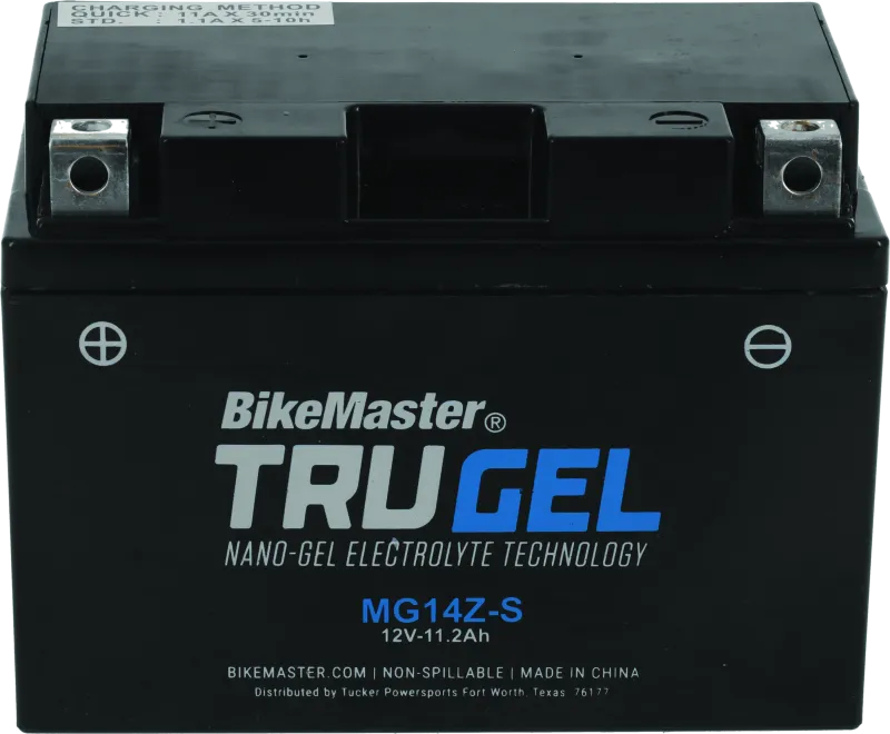 BikeMaster Trugel Battery MG14Z-S - RV and Auto Parts