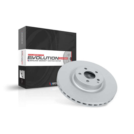 Power Stop 18-20 Subaru WRX STI Front Evolution Coated Rotor - PowerStop