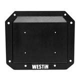 Westin 21-25 Ford Bronco (Excl. Sport) Spare Tire Delete Plate - Tex. Blk - Westin