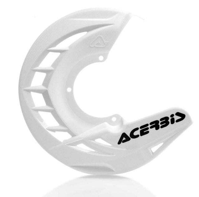 Acerbis X-Brake Disco Cover Vented - White - RV and Auto Parts