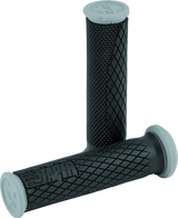 ProTaper Full Diamond Dual Density ATV Grips - Black/Gray - 024832