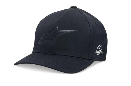 1035-81015-1020-LXL Alpinestars Ageless Flat Hat Black/White Lg/Xl - RV and Auto Parts