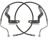 Carli 17-23 Ford F250/350 SD Hardware Braided Brake Lines Leveling Front Only - Carli