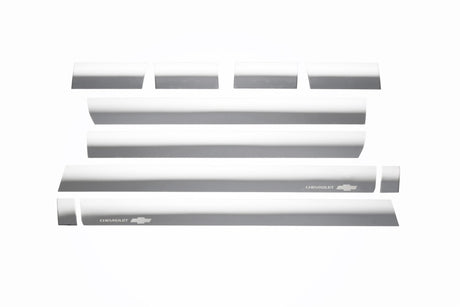 Putco 14-18 Chevy Silv LD - Crew Cab - 6.5in Bed - 10pcs Stainless Steel Rocker Panels - 9751225