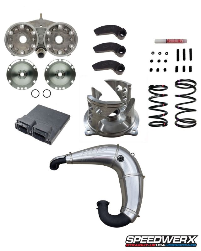 AC6000EXT-6-8 Speedwerx Stage Kit for Arctic Cat 6000 - Complete performance package with multiple stage tunes, including springs, clutches, and exhaust components, RV, Automotive, Powersports, off-road, marine, exterior, truck accessories, interior, truck bed, rv parts, Powersports, Snow, AVADA - Best Sellers, New Products, Must Haves