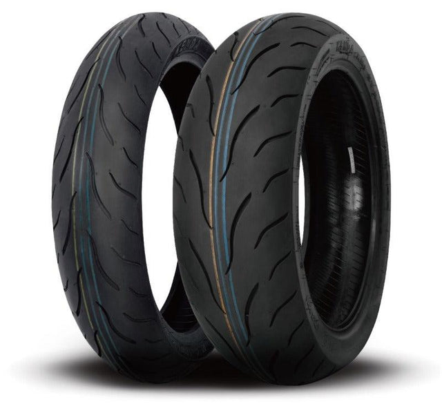 Kenda KM1 Sport Touring Radial Rear Tires - 190/50ZR17 4PR 73W TL 144R2061 - RV and Auto Parts