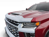 AVS 2020 Chevrolet Silverado 2500 Aeroskin Low Profile Chrome Hood Shield, providing superior protection against road debris. RV, Automotive, Powersports, off-road, marine, exterior, truck accessories, interior, truck bed, rv parts, Parts, Deflectors, zero dollar items, Deflectors, Hood Deflectors