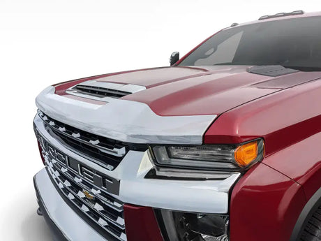 AVS 2020 Chevrolet Silverado 2500 Aeroskin Low Profile Hood Shield - Chrome, RV, Automotive, Powersports, off-road, marine, exterior, truck accessories, interior, truck bed, rv parts, Parts, Deflectors, zero dollar items, Deflectors, Hood Deflectors