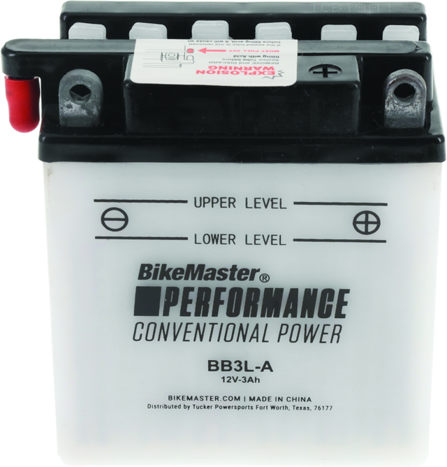 BikeMaster BB3L-A Battery - BikeMaster