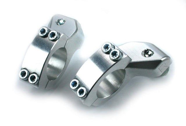 Cycra 7/8 in. Bar Diameter CRM Mounts - Silver - RV and Auto Parts